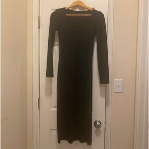 Dazy black long sleeve dress size small